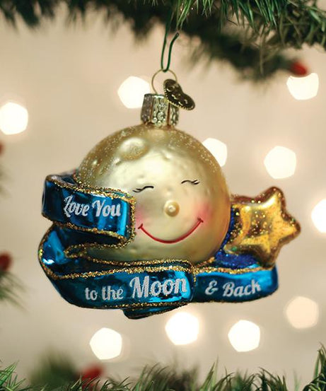 Love You To The Moon & Back Ornament