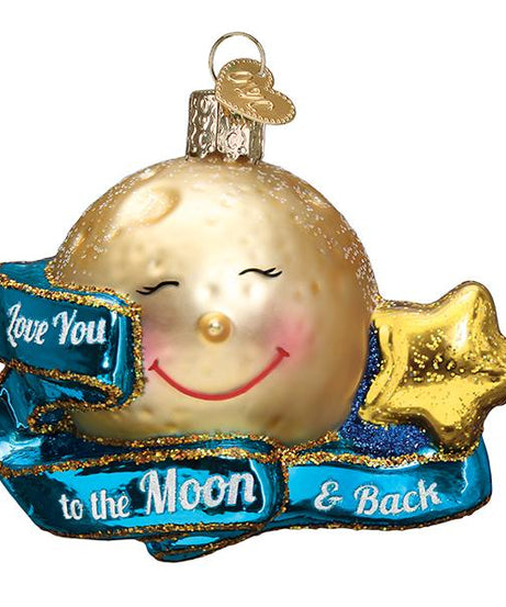 Love You To The Moon & Back Ornament