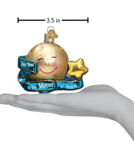 Love You To The Moon & Back Ornament
