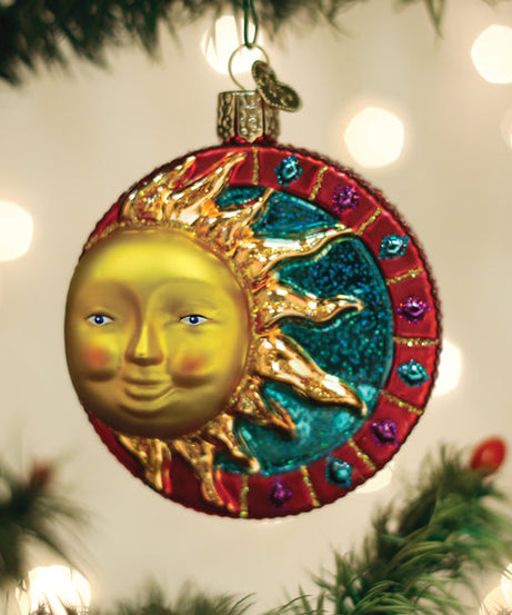 Jeweled Sun Ornament