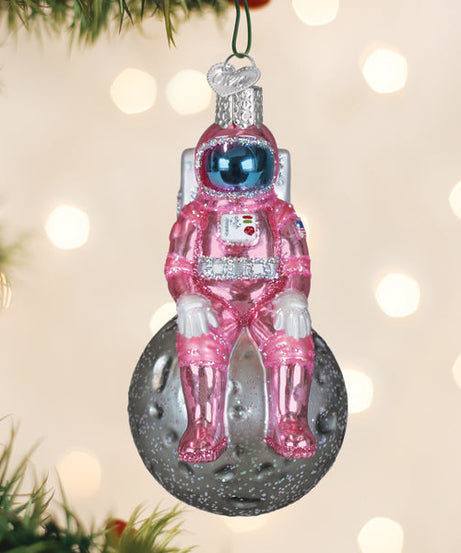 Pink Astronaut Ornament