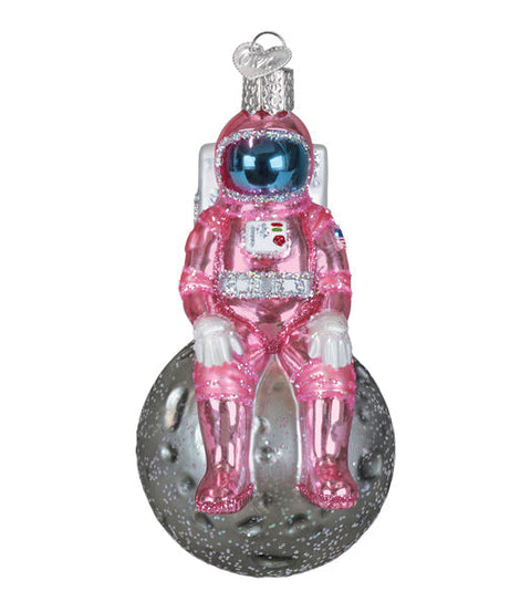 Pink Astronaut Ornament