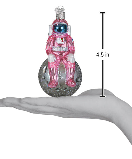 Pink Astronaut Ornament