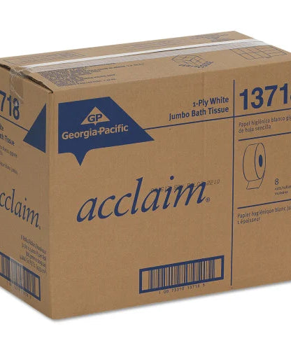 Pacific Blue® Jumbo Jr. Toilet Paper Rolls, 1-Ply, 2000-ft., 8 Rolls (13718) - Grazingbelles