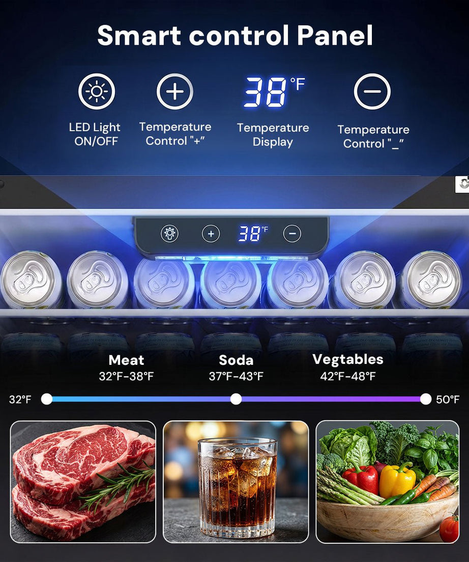 24 Inch Indoor/Outdoor Beverage Refrigerator 58145RKR0