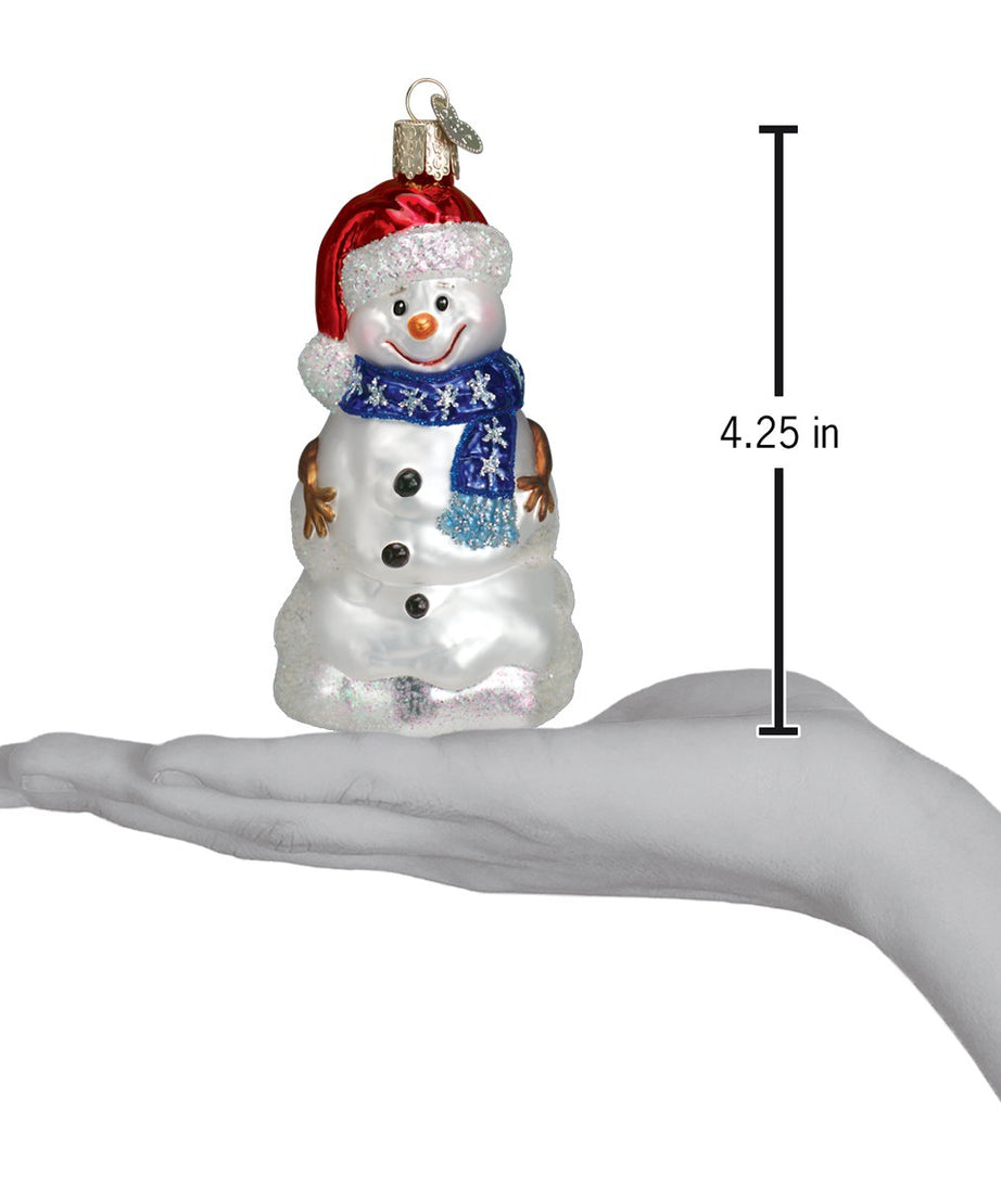 Happy Snowman Ornament