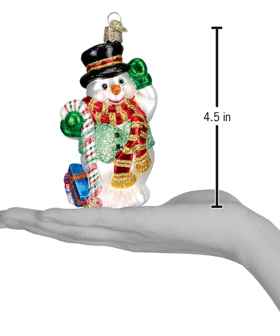 Candy Cane Snowman