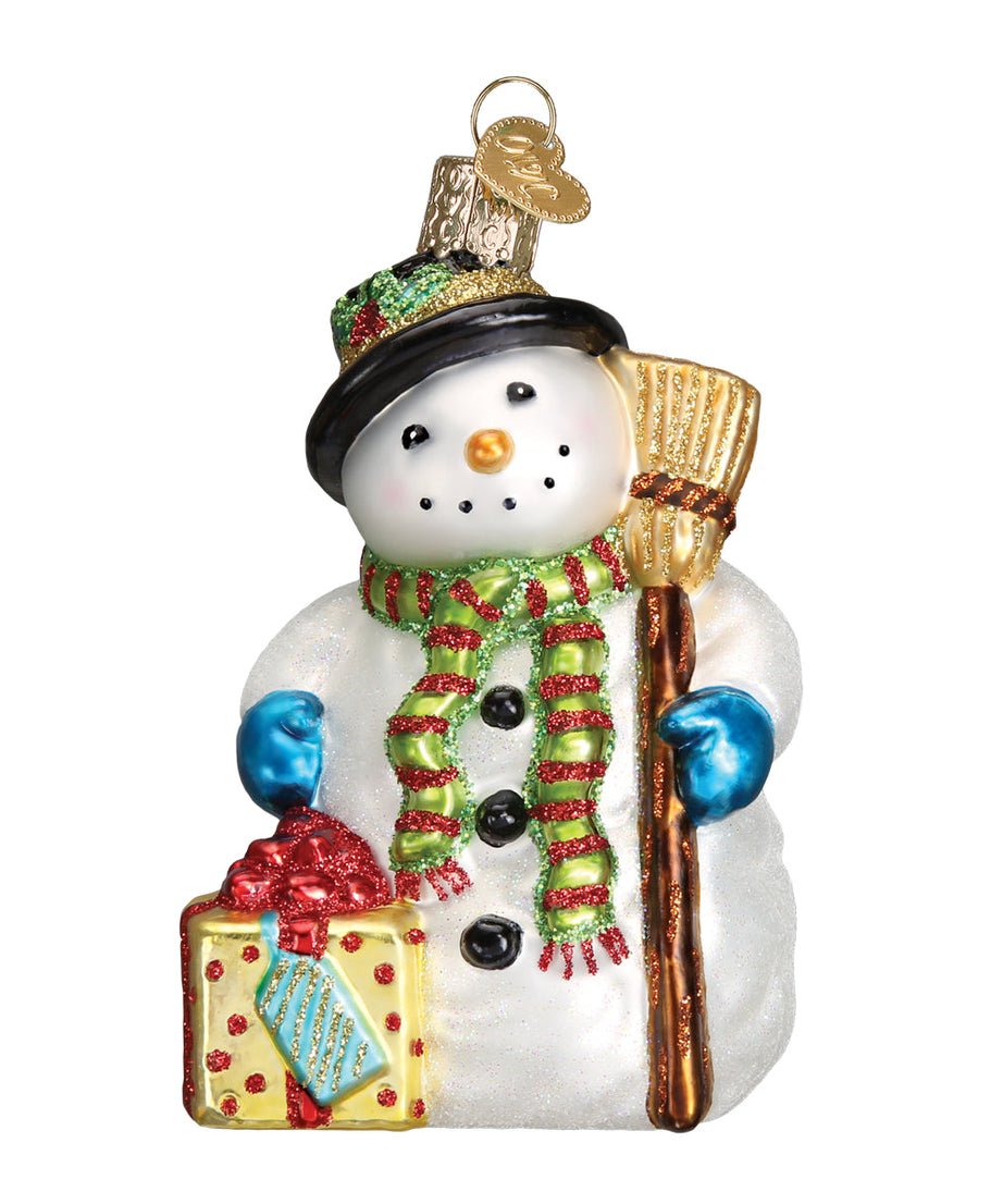 Gleeful Snowman Ornament