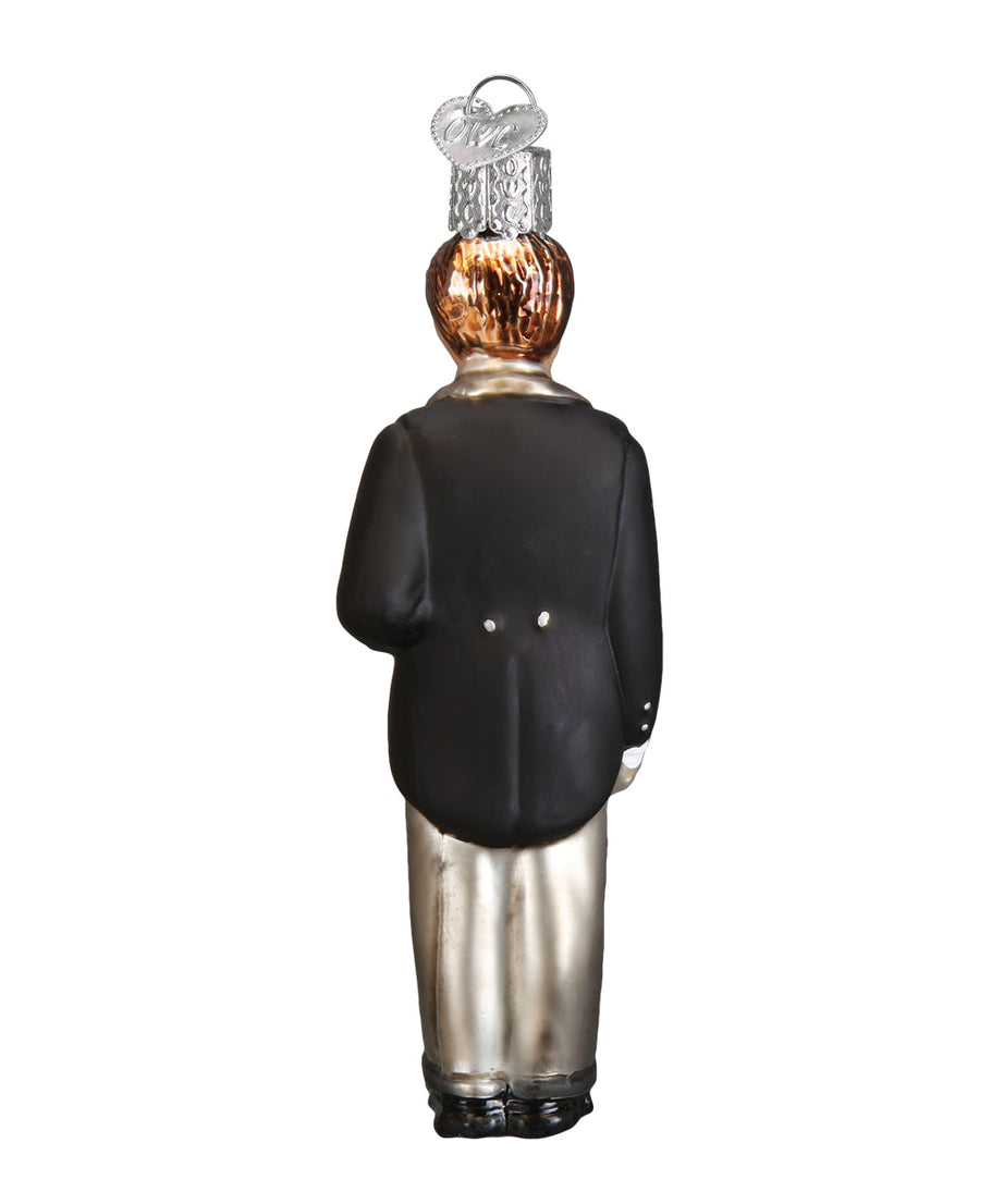 Groom - Brunette Ornament