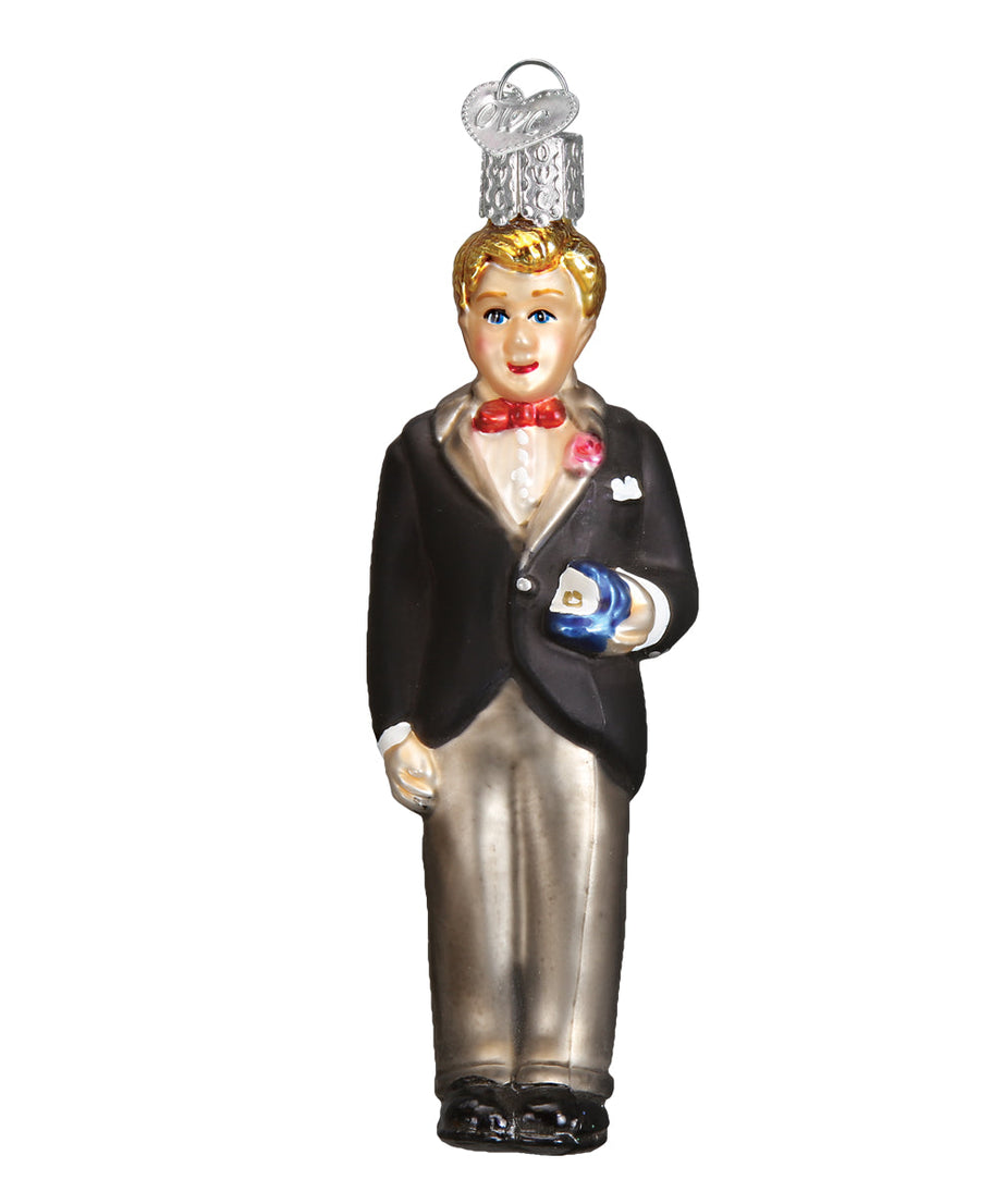 Groom - Blonde Ornament