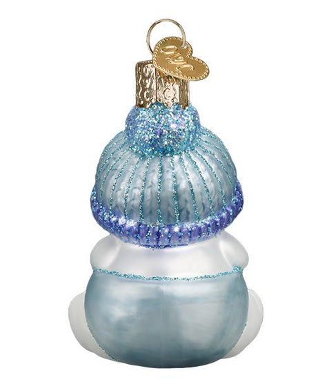 Snow Baby Boy Ornament