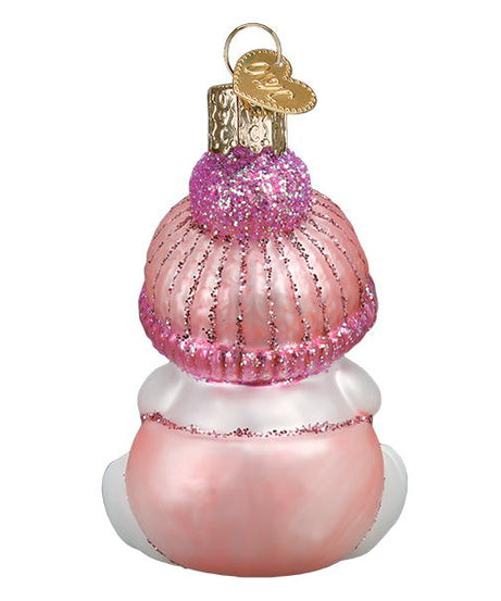 Snow Baby Girl Ornament