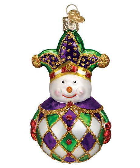 Harlequin Snowman