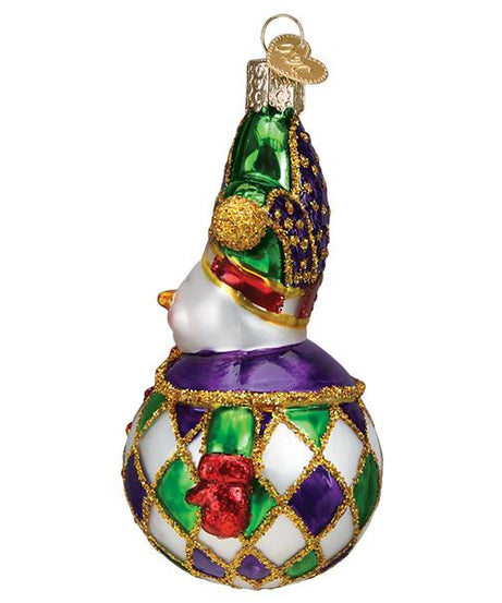 Harlequin Snowman