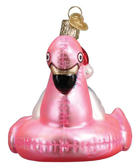 Pool Float Snowman Ornament