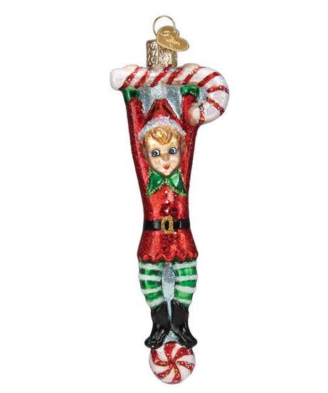 Playful Elf Ornament