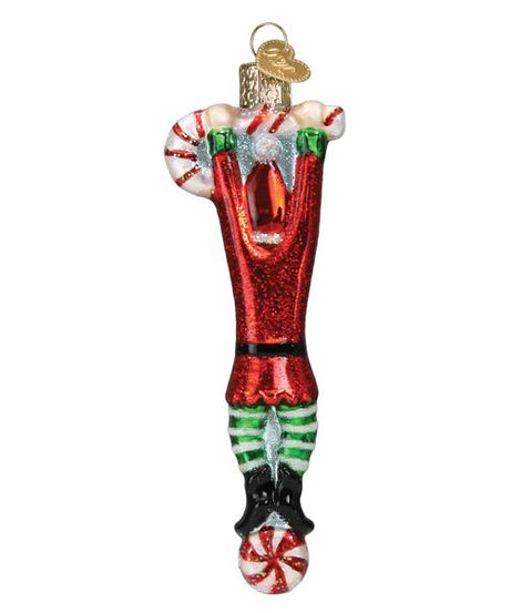 Playful Elf Ornament