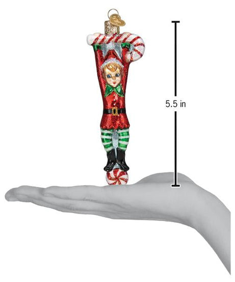 Playful Elf Ornament