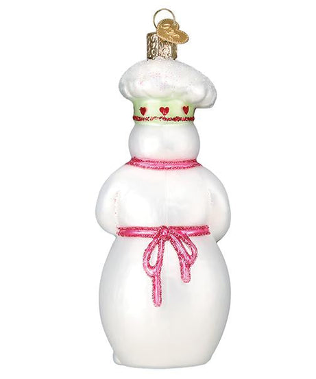 Snow Woman Chef Ornament