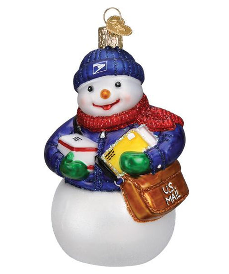 USPS Snowman Ornament
