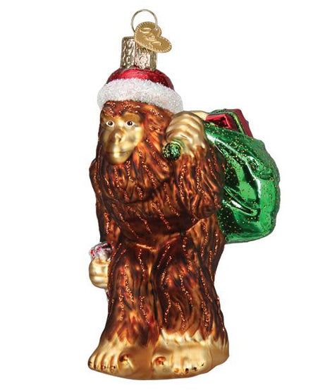 Santa Sasquatch Ornament