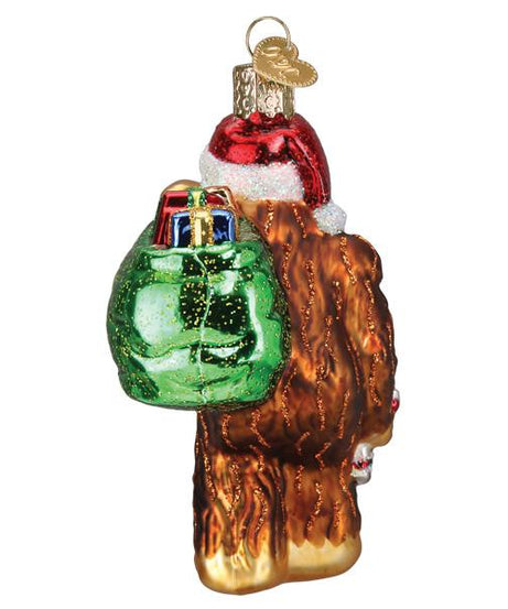 Santa Sasquatch Ornament