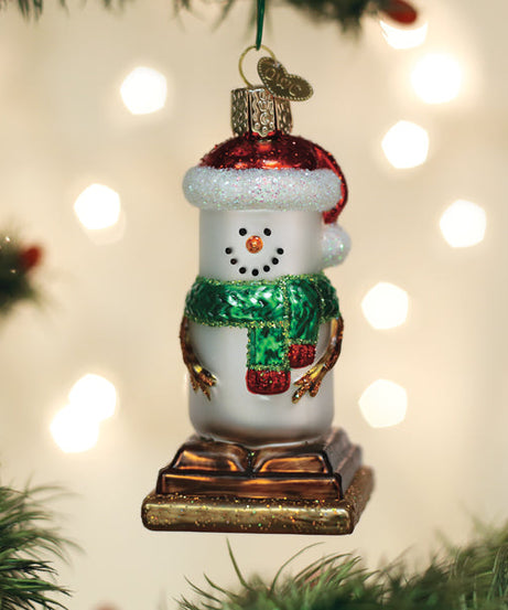 S'mores Snowman Ornament
