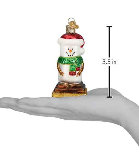 S'mores Snowman Ornament