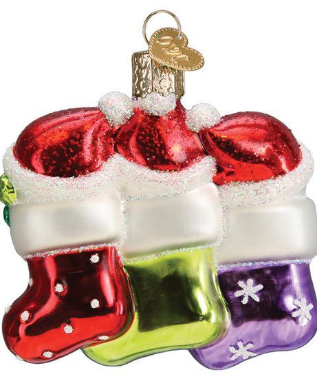Snow Family Of 3 Ornament