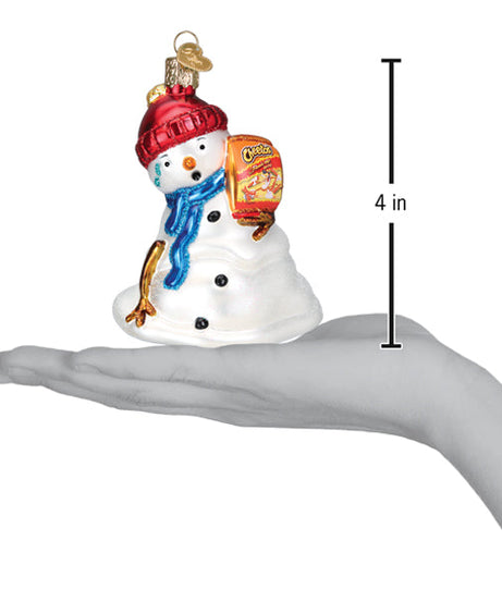 Flamin' Hot Cheetos Snowman Ornament