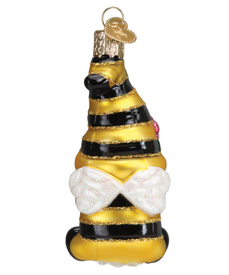 Bee Happy Gnome Ornament