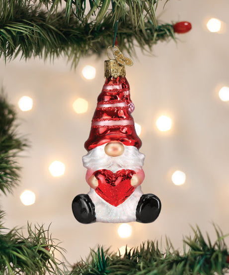 Valentine Gnome Ornament - Grazingbelles