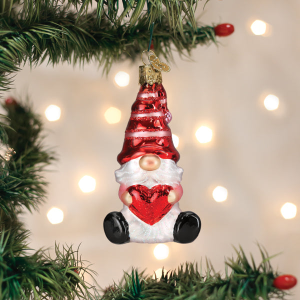 Valentine Gnome Ornament - Grazingbelles