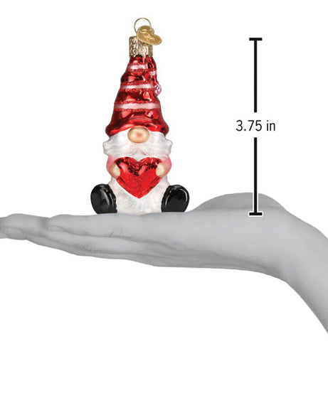 Valentine Gnome Ornament - Grazingbelles