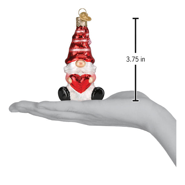 Valentine Gnome Ornament - Grazingbelles
