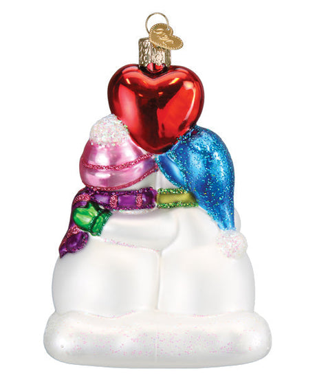 Snow Couple's First Christmas Ornament - Grazingbelles