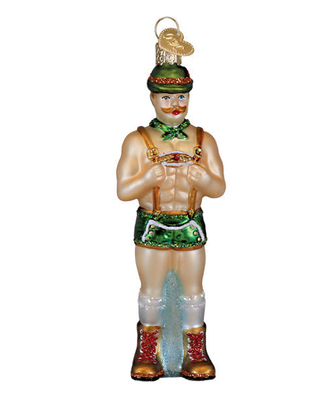 Dasher, Holly Jolly Hunk Ornament