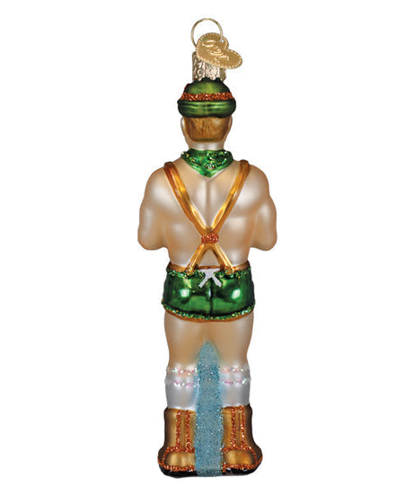 Dasher, Holly Jolly Hunk Ornament