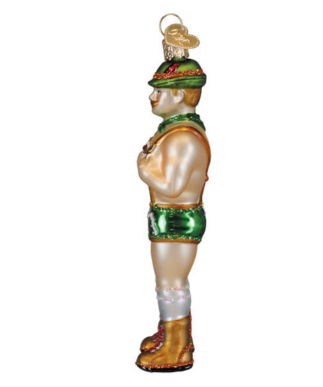 Dasher, Holly Jolly Hunk Ornament
