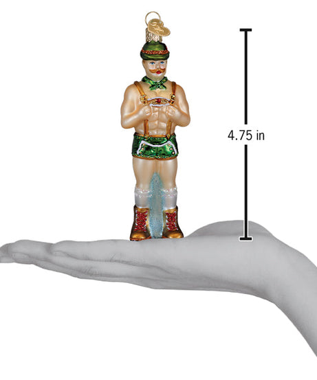 Dasher, Holly Jolly Hunk Ornament