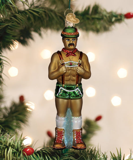 Prancer, Holly Jolly Hunk Ornament
