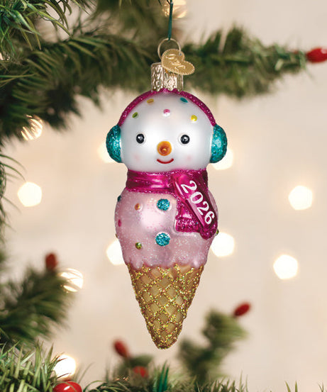2026 Snowman Ornament