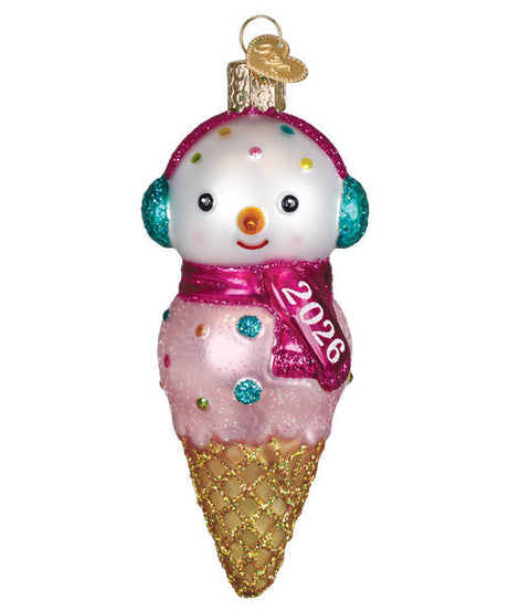 2026 Snowman Ornament