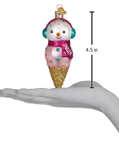 2026 Snowman Ornament