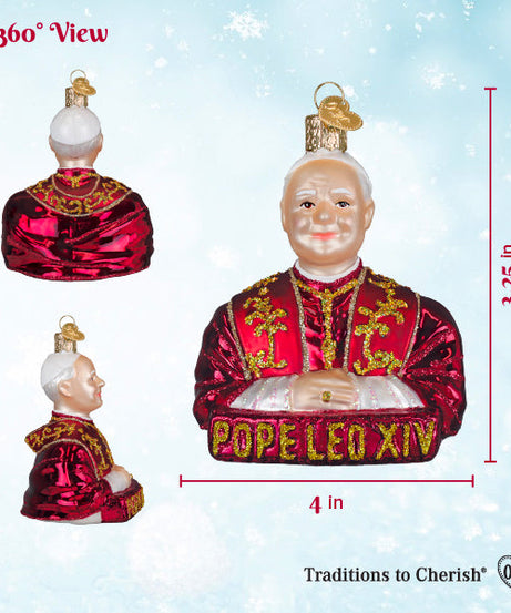Pope Leo Xiv Ornament