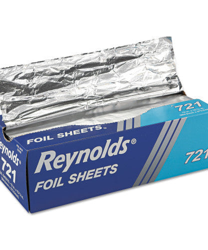 Reynolds Pop-Up Interfolded Aluminum Foil Sheets, 10.75 x 12, 500 Sheets/Box (721BX) - Grazingbelles