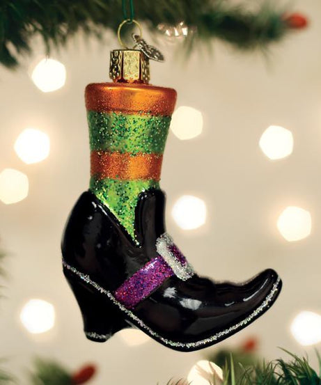 Witches Shoe Ornament