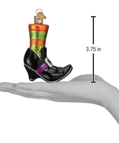 Witches Shoe Ornament