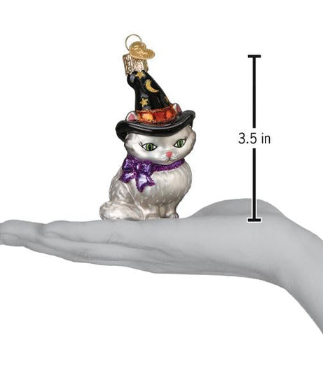 Witch Kitten Ornament