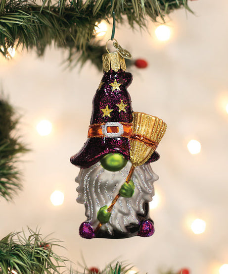 Witch Gnome Ornament